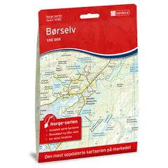 B&#248;rselv Nordeca Norge 1:50 000 10182