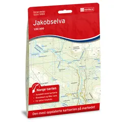 Jakobselva Nordeca Norge 1:50 000 10184