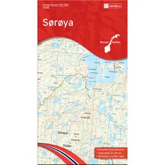 S&#248;r&#248;ya Nordeca Norge 1:50 000 10186