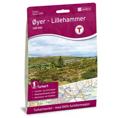 &#216;yer-Lillehammer Nordeca Turkart 1:50 000 2495