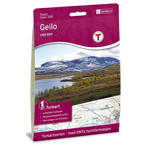 Geilo Nordeca Turkart 1:50 000 2515