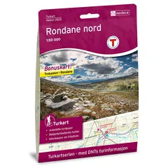 Rondane nord Nordeca Turkart 1:50 000 2523