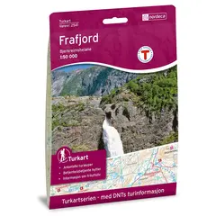 Frafjord-Bjerkreimsheiane Nordeca Turkart 1:50 000 2541