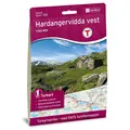 Hardangervidda vest Nordeca Turkart 1:100 000 2558