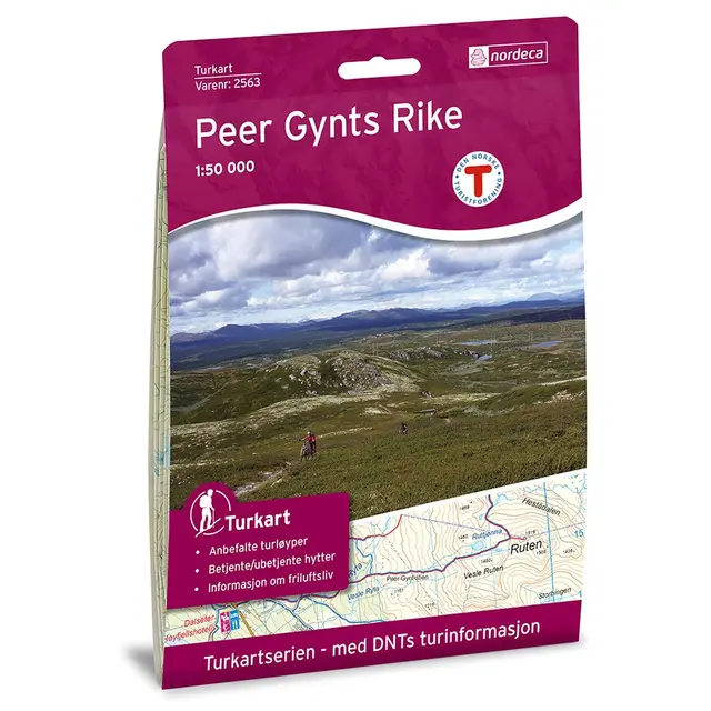 Peer Gynts Rike Nordeca Turkart 1:50 000 2563 