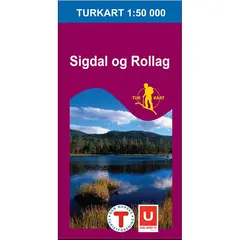 Sigdal-Rollag Nordeca Turkart 1:50 000 2571