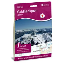 Galdh&#248;piggen Nordeca Turkart 1:25 000 2655