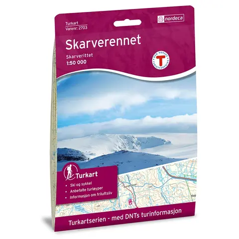 Skarverennet Nordeca Turkart 1:50 000 2703