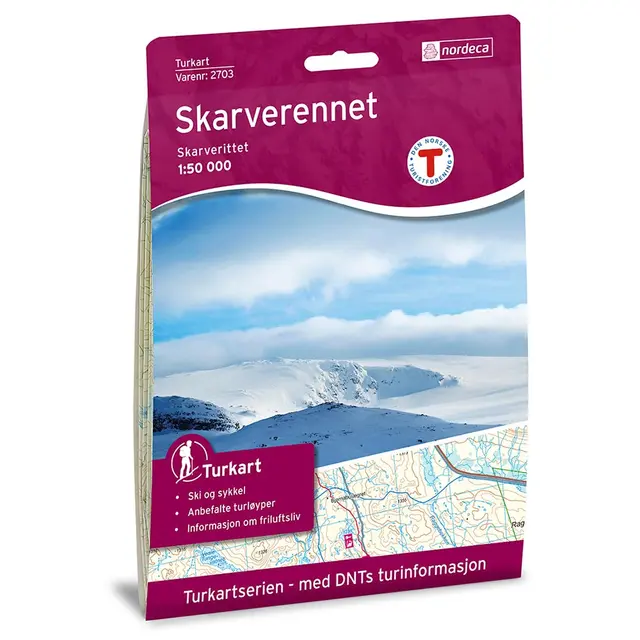 Skarverennet Nordeca Turkart 1:50 000 2703 