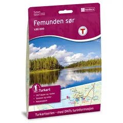 Femunden S&#248;r Nordeca Turkart 1:50 000 2722