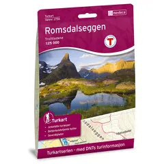 Romsdalseggen Nordeca Turkart 1:25 000 2756