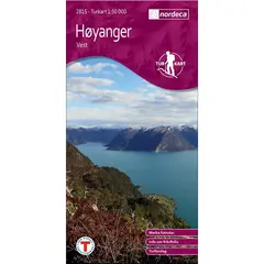 H&#248;yanger vest Nordeca Turkart 1:50 000 2815