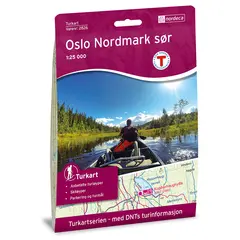 Oslo Nordmark s&#248;r Nordeca Turkart 1:25 000 2826