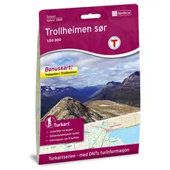 Trollheimen s&#248;r Nordeca Turkart 1:50 000 2828