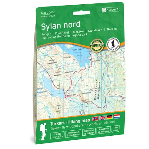 Sylan Nord Nordeca Topo 1:50 000 3025