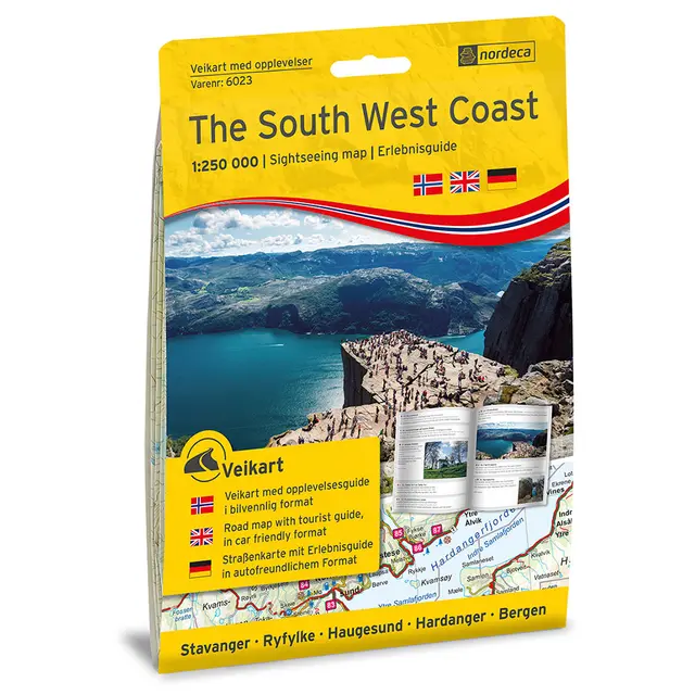 The South West Coast Nordeca Opplev 6023 The South West Coast 