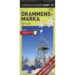 Drammensmarka vinter Cappelen Damm CK37 Drammensmarka vinter