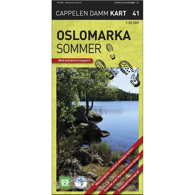 Oslomarka sommer Cappelen Damm CK41 Oslomarka sommer 