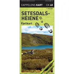 Setesdalsheiene Cappelen Damm CK48 Setesdalsheiene