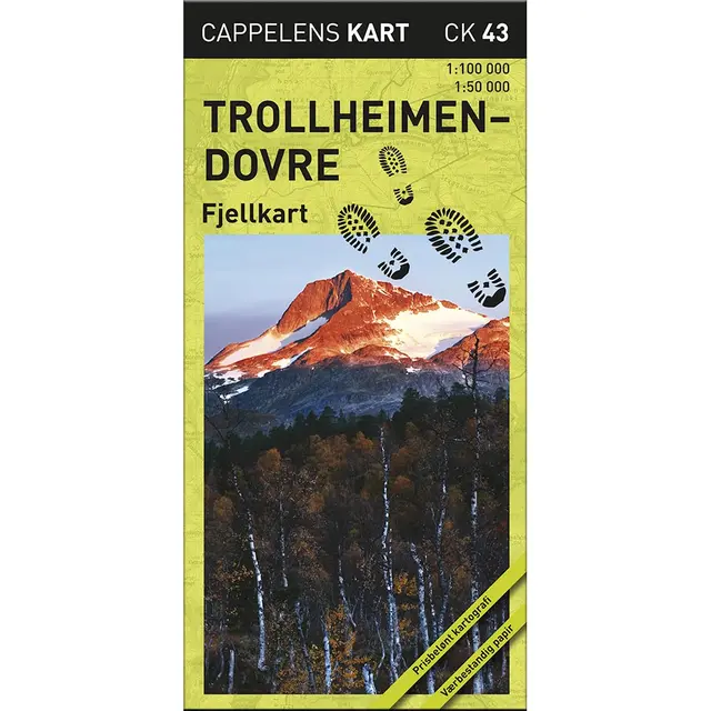 Trollheimen-Dovre Cappelen Damm CK43 Trollheimen-Dovre 