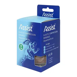 St&#248;ttebandasje Assist Sport Elastic Compression Bandage