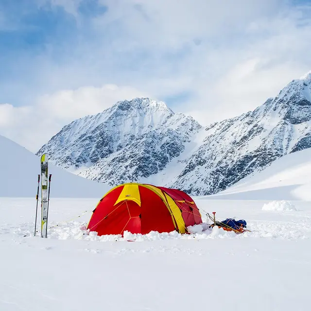 Tunneltelt til 4 Helsport Spitsbergen X-trem 4 Camp 