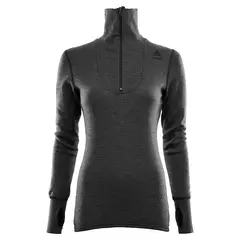 Tr&#248;ye til dame L Aclima Doublewool Polo Zip W L 074