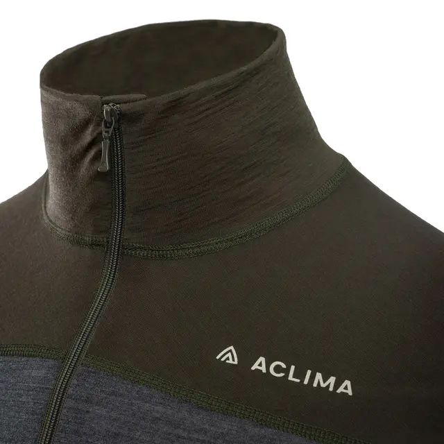 Trøye til herre M Aclima Lightwool 180 Polo Zip M M 417 