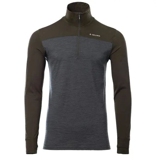 Trøye til herre M Aclima Lightwool 180 Polo Zip M M 417 