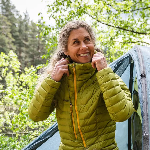 Dunanorakk til dame L Bergans Cecilie Down Lt Anorak W L 25280 