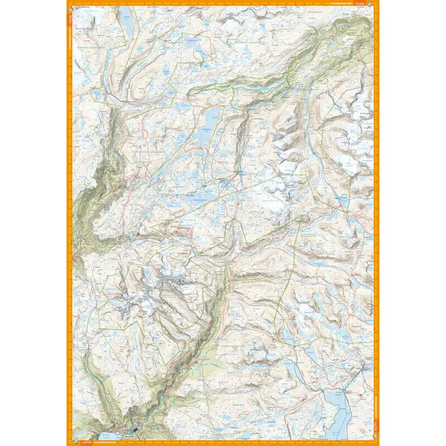 Jotunheimen Calazo Turkart 1:50 000 Jotunheimen 