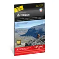 Sverige: Hemavan Calazo H&#248;yfjellskart 1:25 000