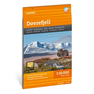 Dovrefjell Calazo Turkart 1:50 000