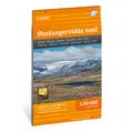 Hardangervidda nord Calazo Turkart 1:50 000