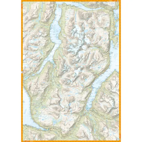 Lyngen Calazo Turkart 1:50 000