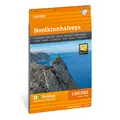 Nordkinnhalv&#248;ya Calazo Turkart 1:60 000