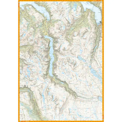 Romsdalen Eikesdalen Calazo Turkart 1:50 000