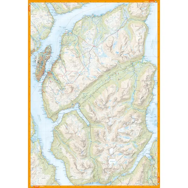 Tromsø Calazo Turkart 1:50 000 