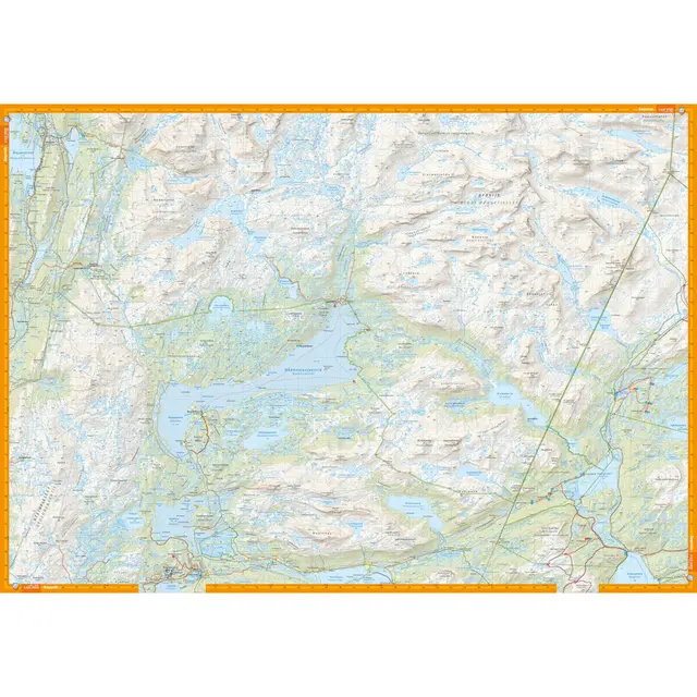 Børgefjell Calazo Turkart 1:50 000 