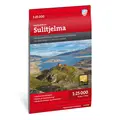 Frostisen Sulitjelma Calazo H&#248;yfjellskart 1:25 000