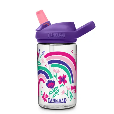 Flaske til barn Camelbak Eddy+ Kids 400 ml RainbowFloral