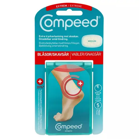 Gnags&#229;rplaster for h&#230;len Compeed Gnags&#229;rplaster Medium Extreme