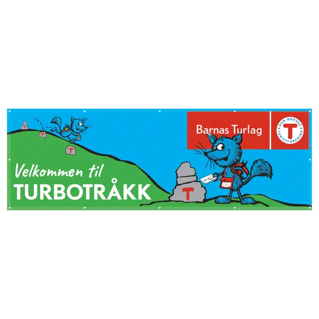 Turbotråkk banner DNT Barnas Turlag Turbotråkk banner 