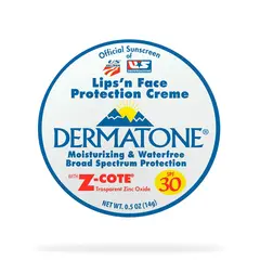 Kuldekrem med solfaktor 30 Dermatone Mini Tin Z-Cote 30