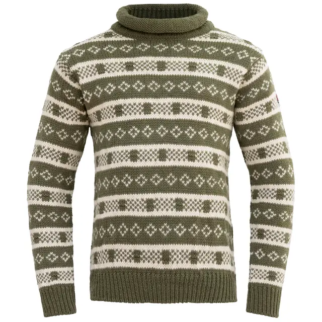 Genser S Devold Alnes Wool Roll Neck U S 388 