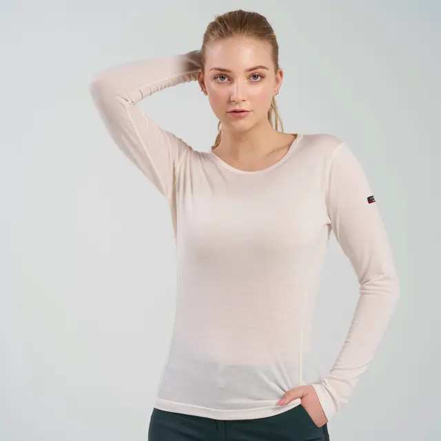 Trøye til dame L Devold Breeze Merino Shirt W L 001 