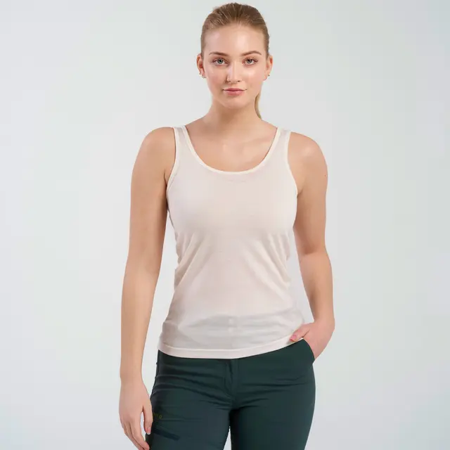 Singlet til dame S Devold Breeze Merino Tank W S 001 