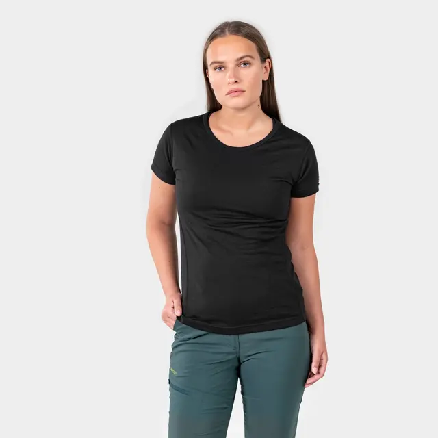 Skjorte til dame XL Devold Breeze Merino Tee W XL 950 