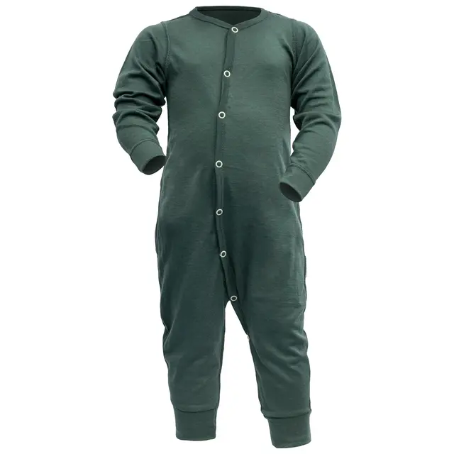 Pysj til barn 9 mnd Devold Breeze Merino Sleepsuit Kid 74 42 