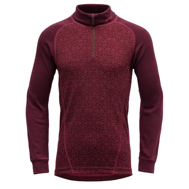 Trøye til junior 12 år Devold Duo Active Merino Zip Jr 12 744 